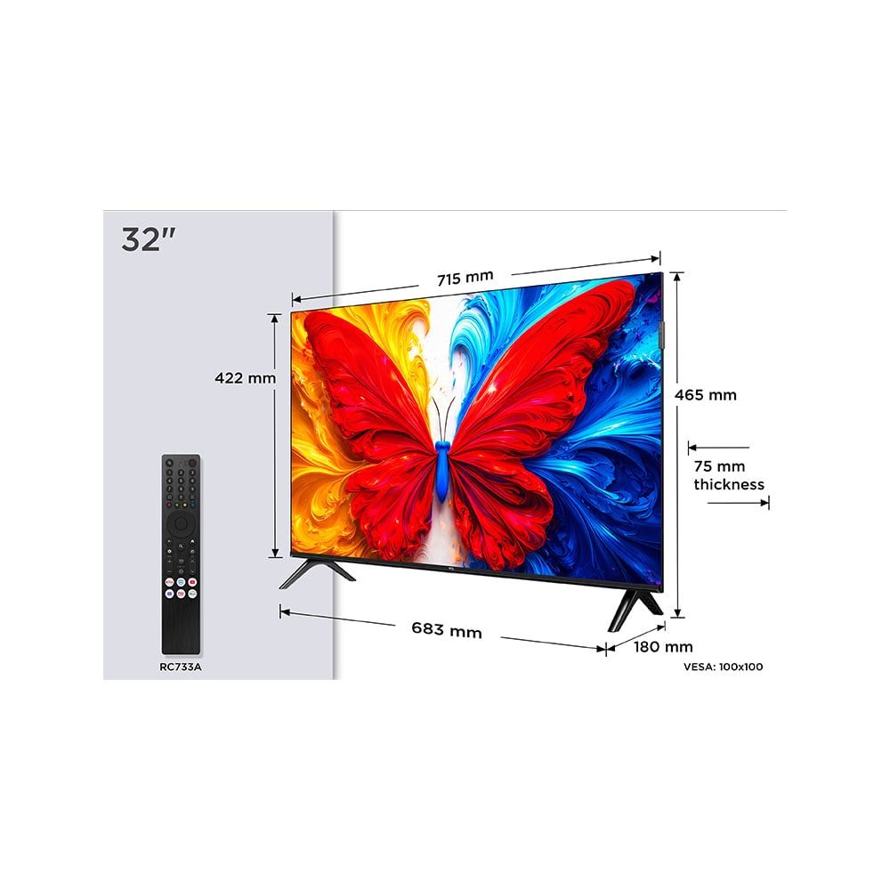 TCL 32S5L — izgled proizvoda