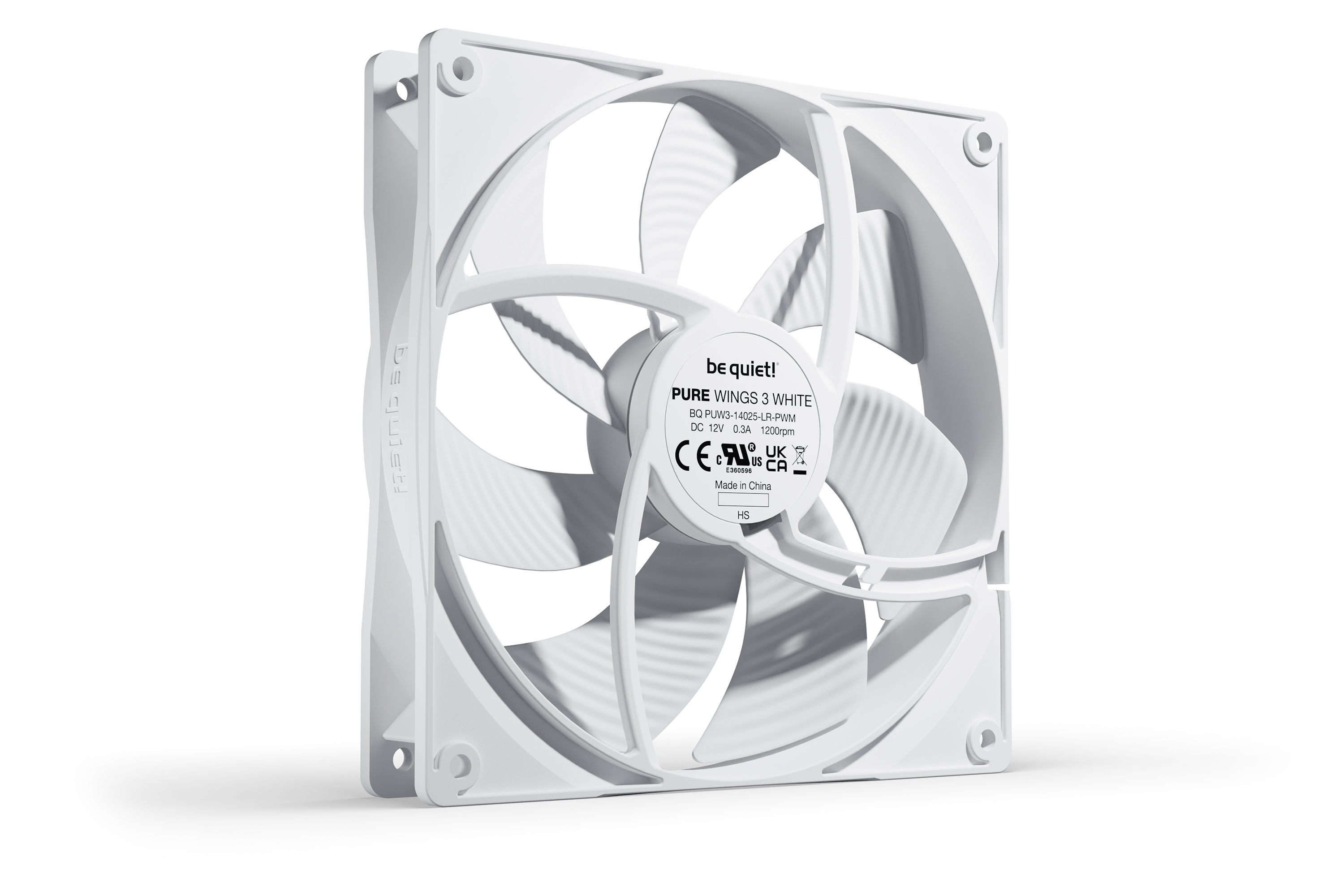 Optimized for Maximum Be Quiet! Pure Wings 3 140mm PWM White