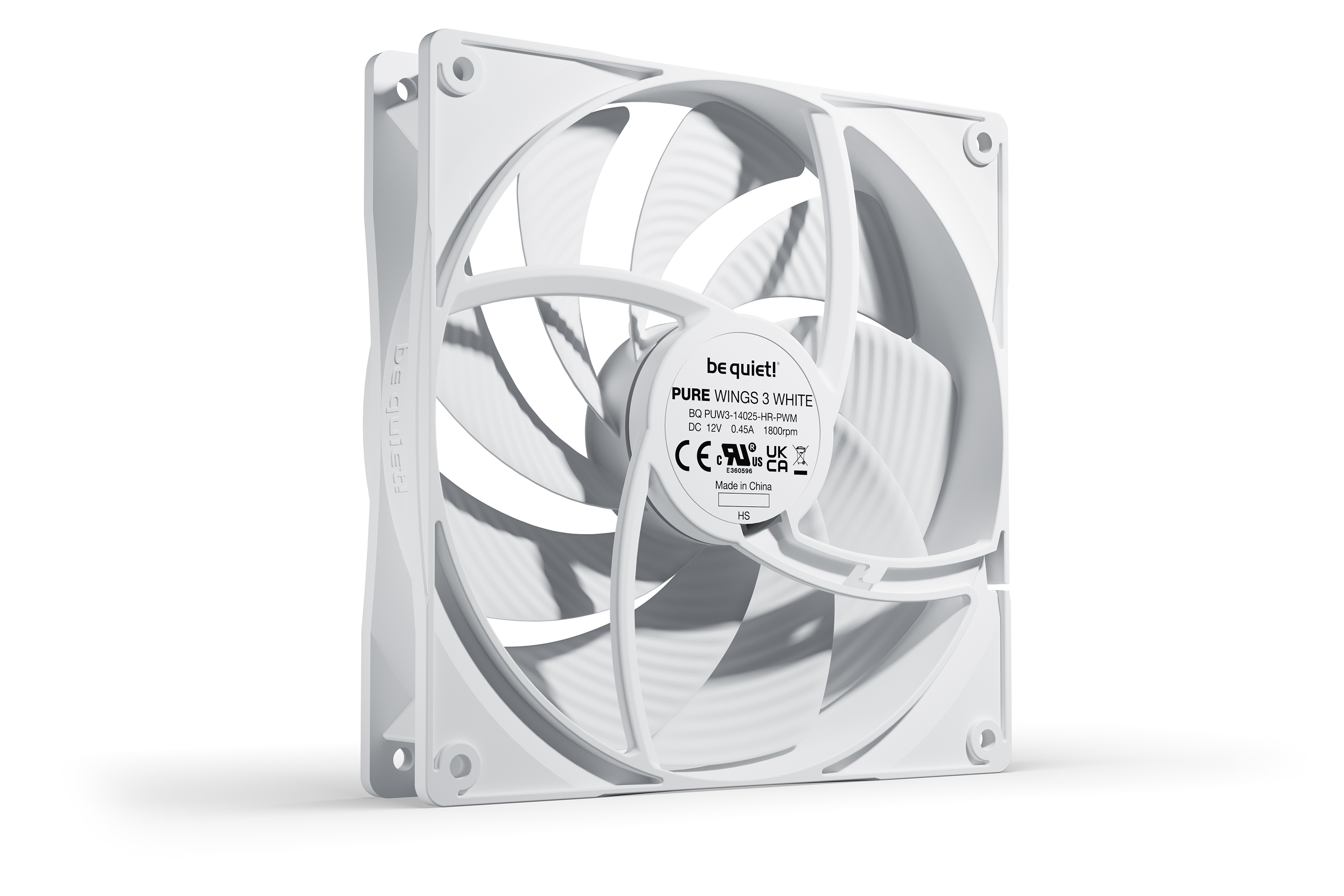 Optimized for Maximum Be Quiet! Pure Wings 3 140mm PWM HS White