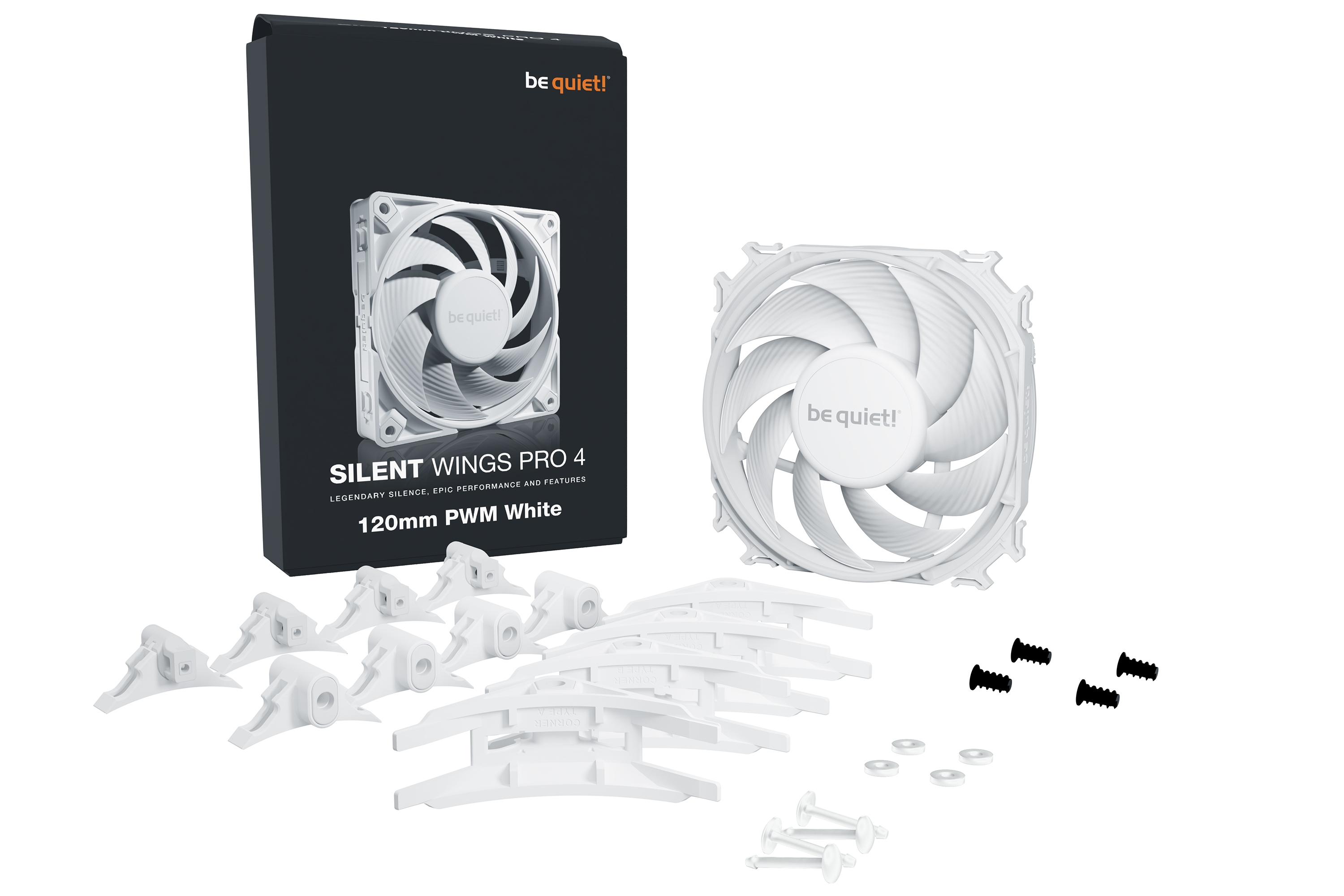 Be Quiet! Silent Wings PRO 4 120mm Mounting Options