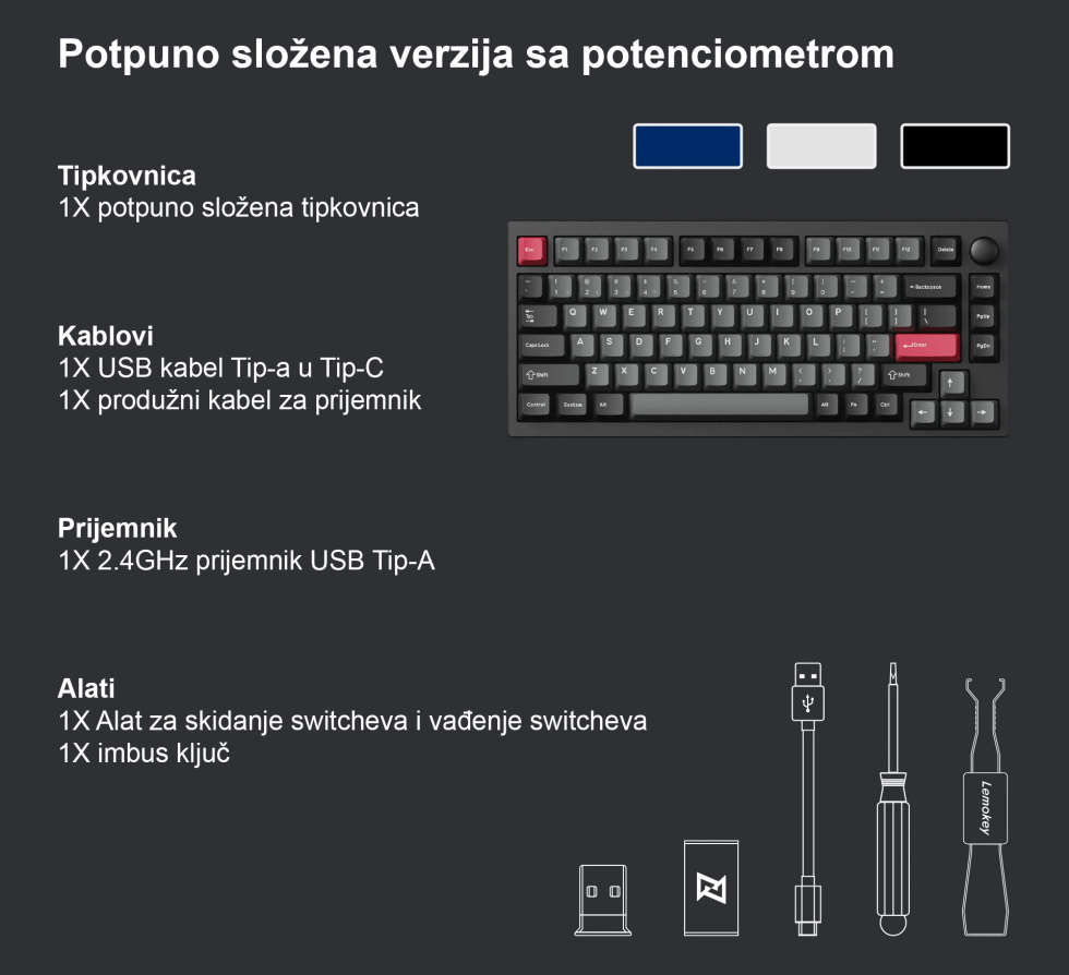 Lemokey P1 Standalone Image