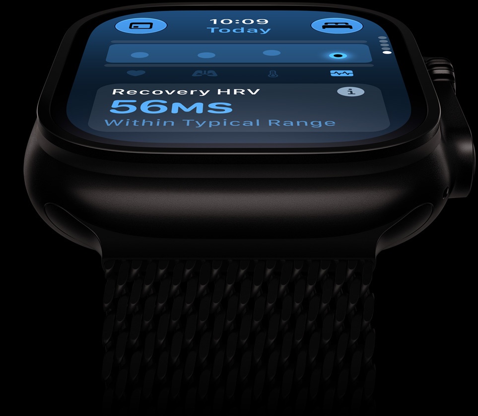 HRV mjerenje na Apple Watch Ultra 4