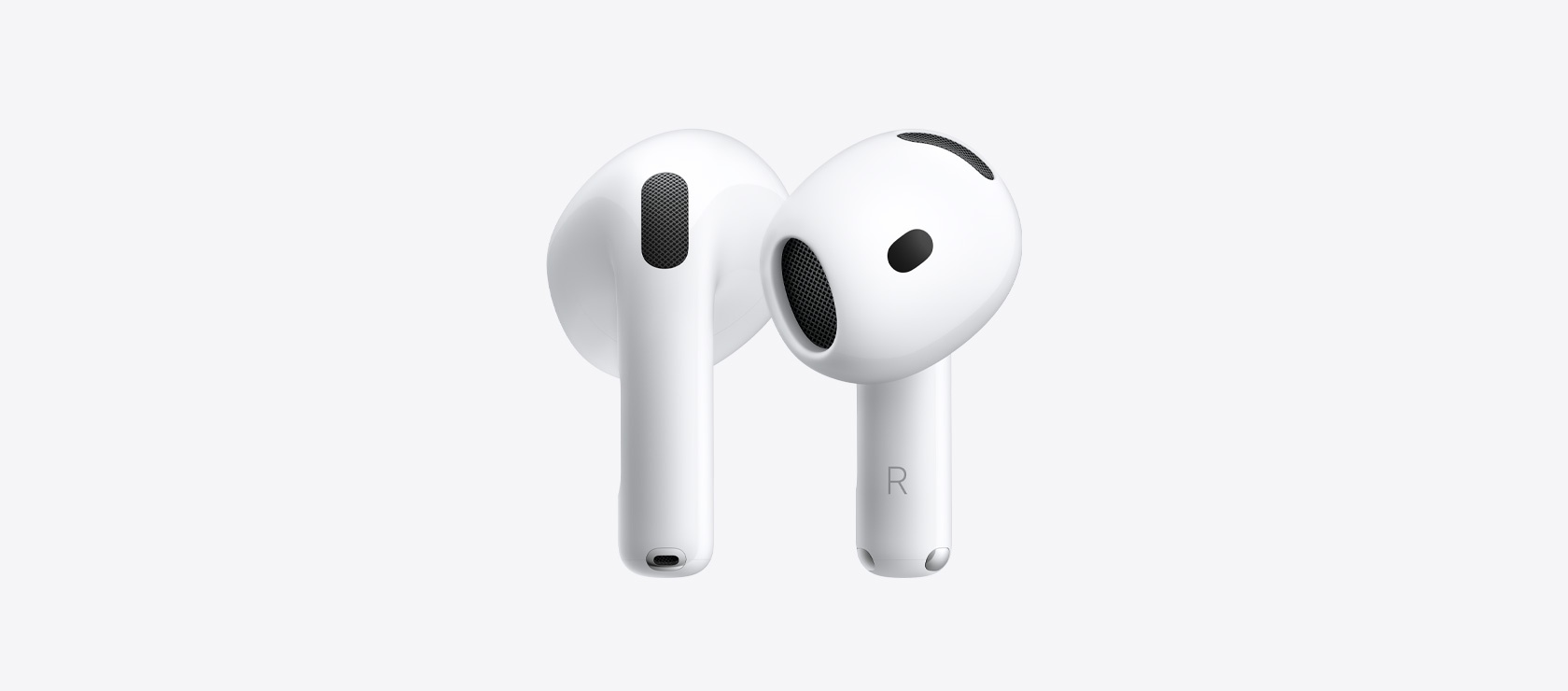 AirPods 5: bežične slušalice, bijela boja, ovalnog oblika