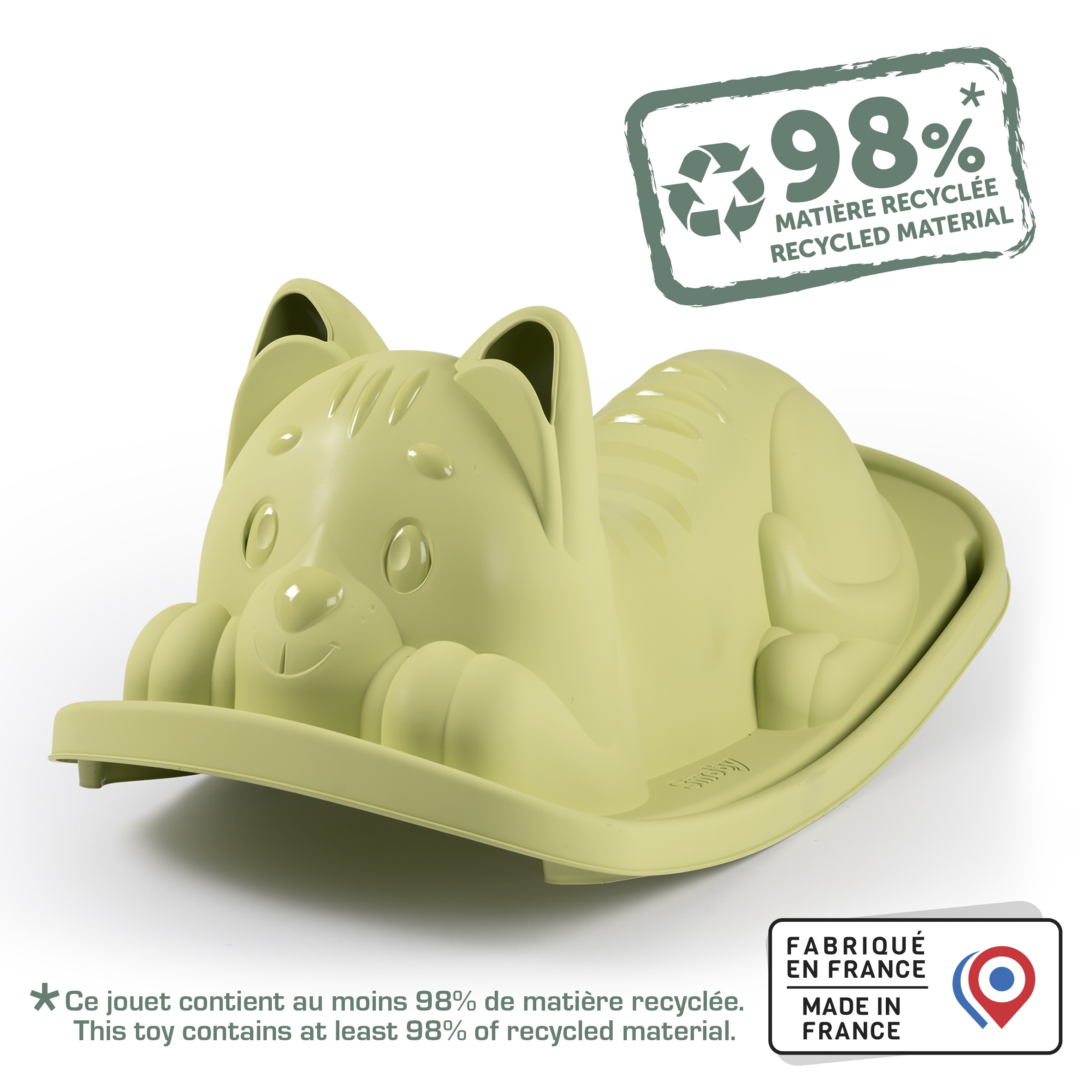 Smoby Klackalica maca zelena – detalj 3