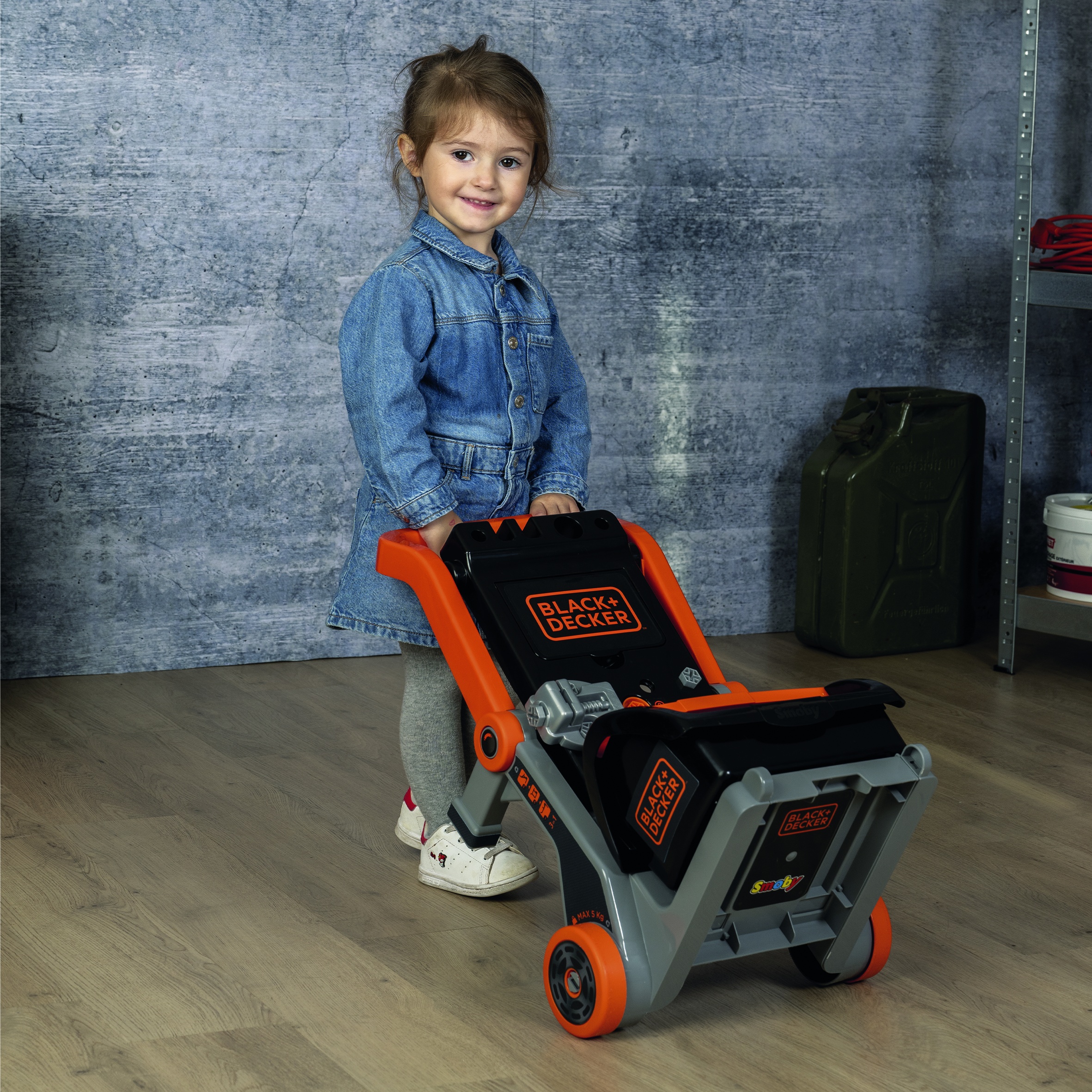 Smoby crna & Decker Radni stol – detalj 4