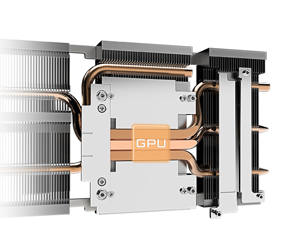 HEAT PIPES DIRECT TOUCH