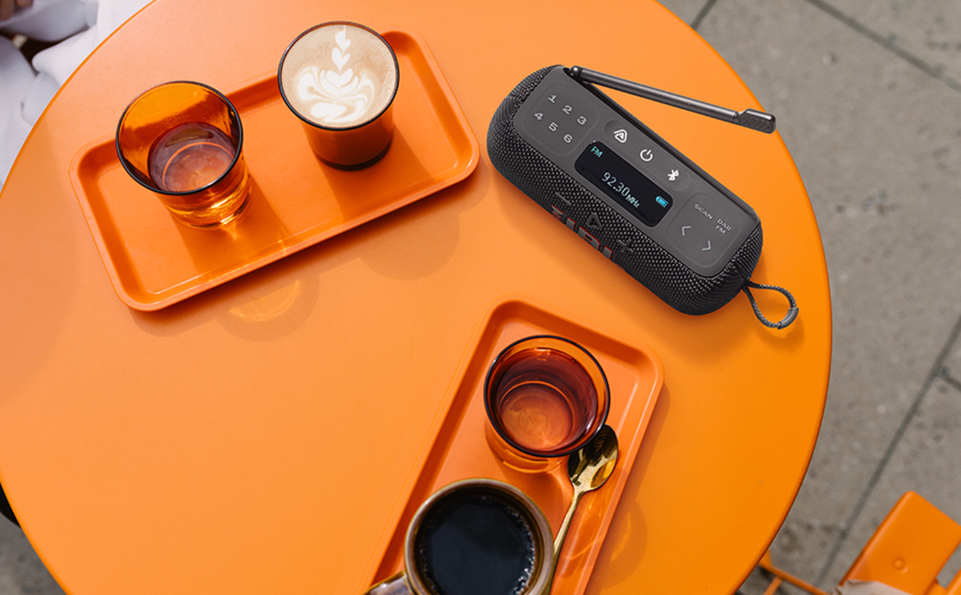 Prijenosni zvučnik JBL TUNER 3 crni (DAB/DAB+ / FM radio, Bluetooth, 15h reprodukcije)