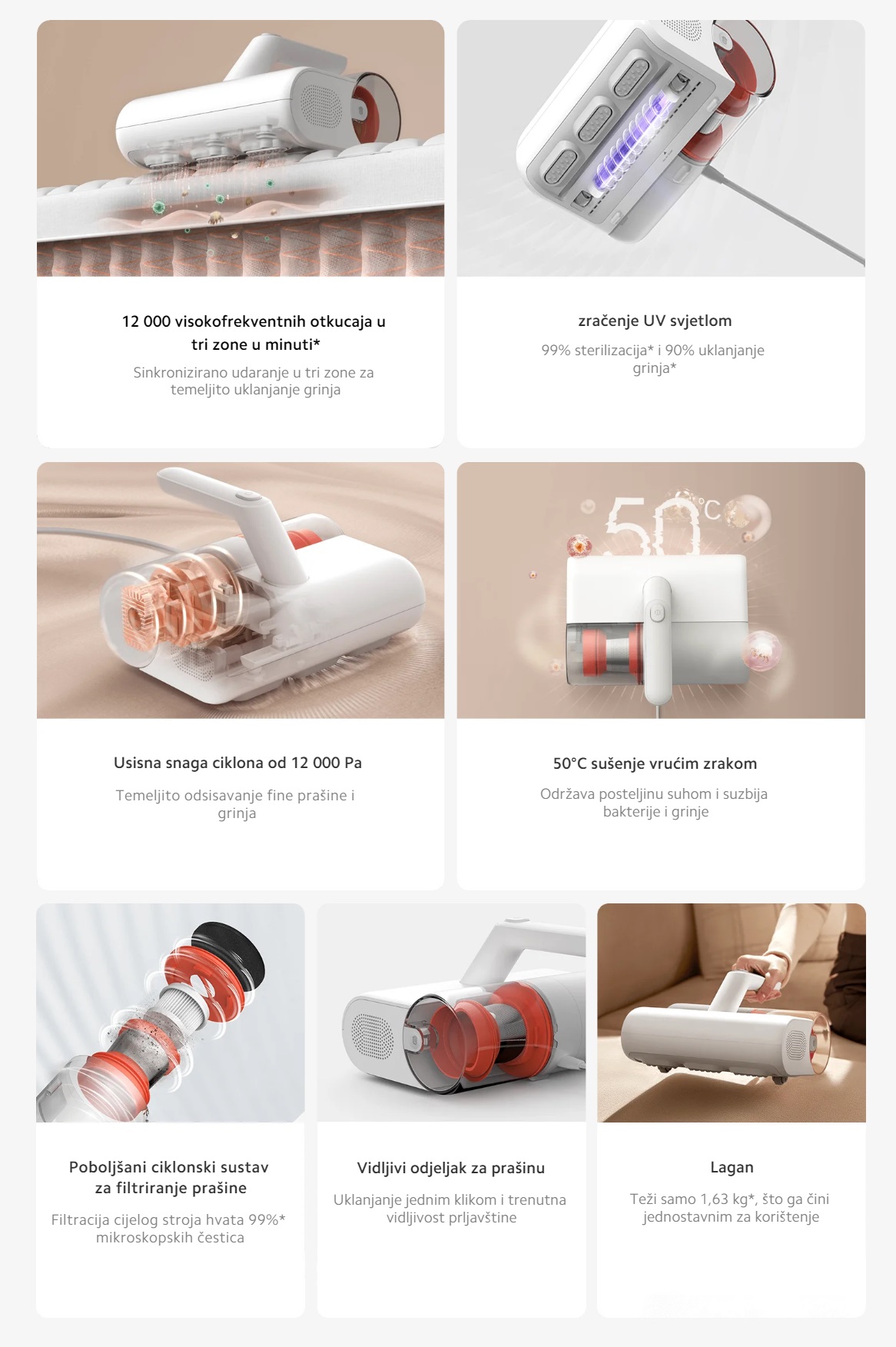 Xiaomi Dust Mite Vacuum Cleaner