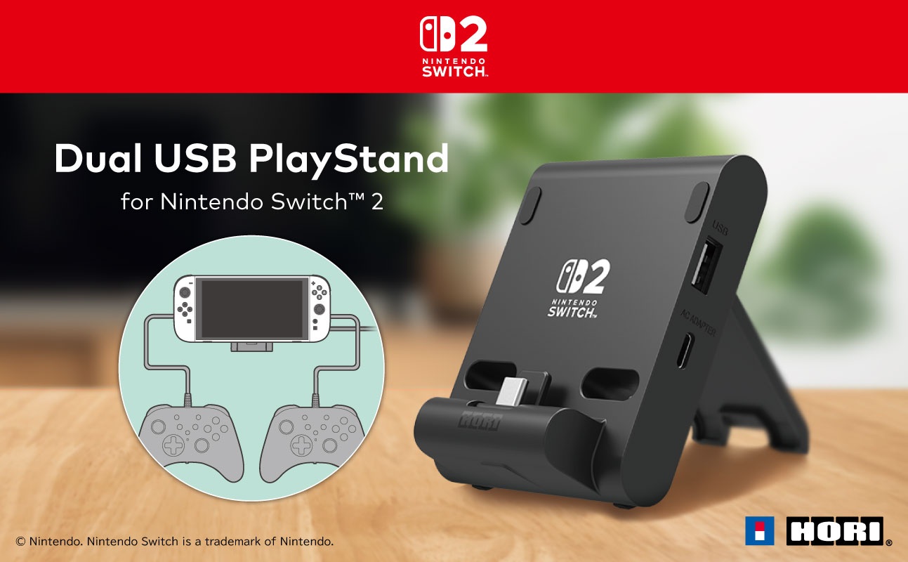 HORI Dual USB PlayStand