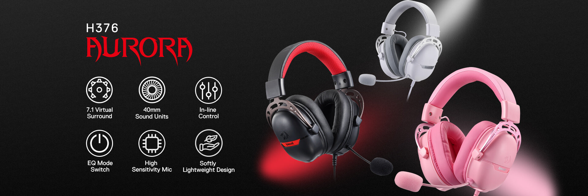 Redragon H376 Aurora cover 1