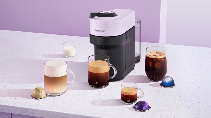 Nespresso Vertuo Pop Lilac aparat za kavu