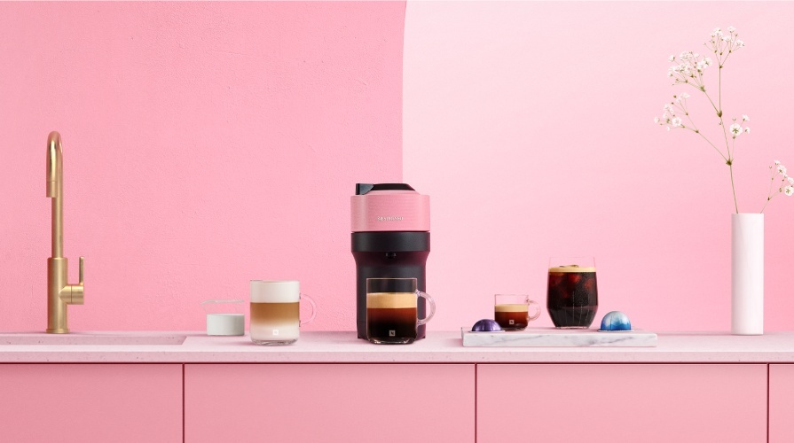 Nespresso Vertuo Pop Pink aparat za kavu