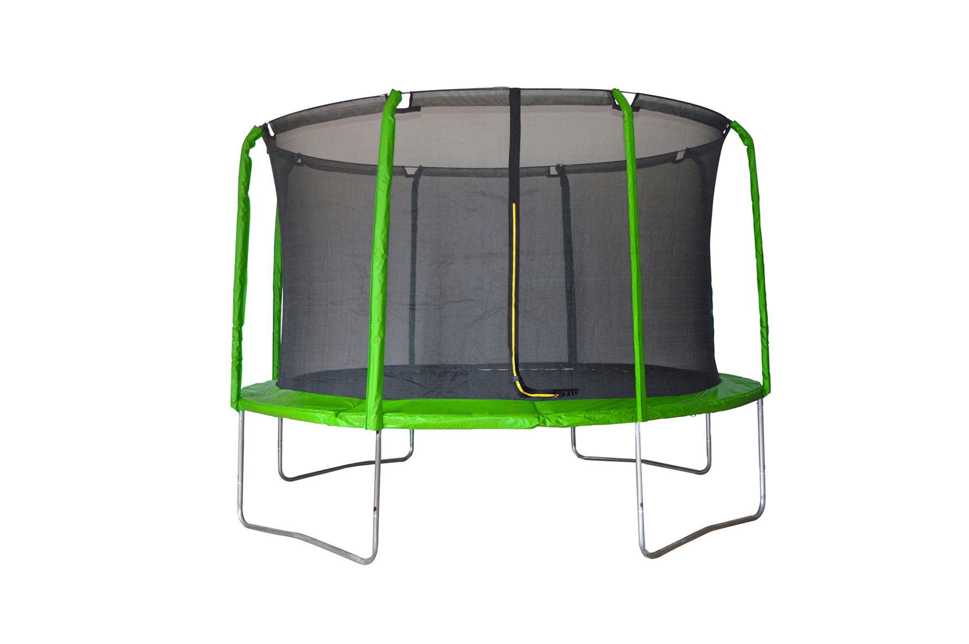LEGONI trampolina AERO sa zaštitnom mrežom 425 cm, zeleni – Aktivna igra na otvorenom
