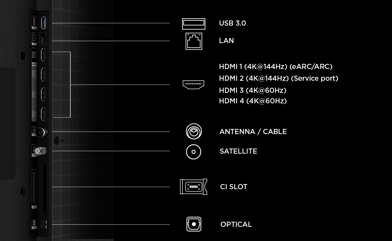 TCL 75C6KPRO — izgled proizvoda