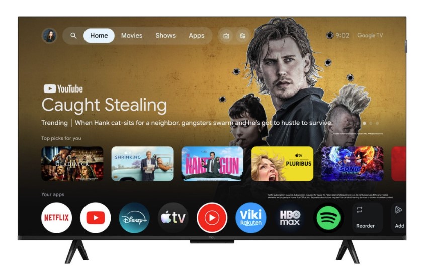 TCL 43P7L — izgled proizvoda