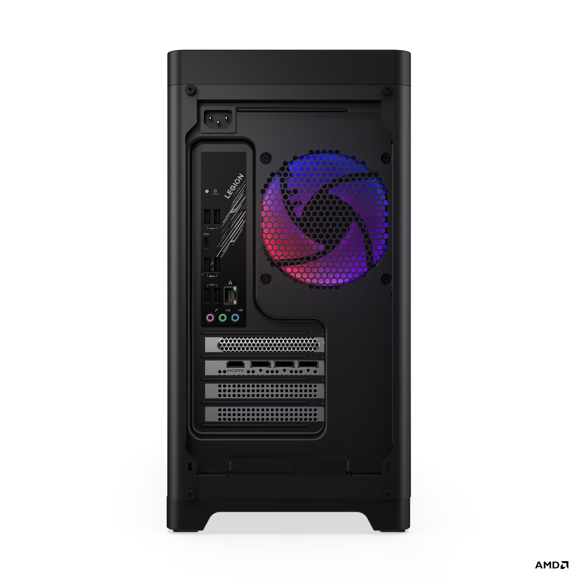 Lenovo Legion T5 30AGB10, stražnji pogled i priključci