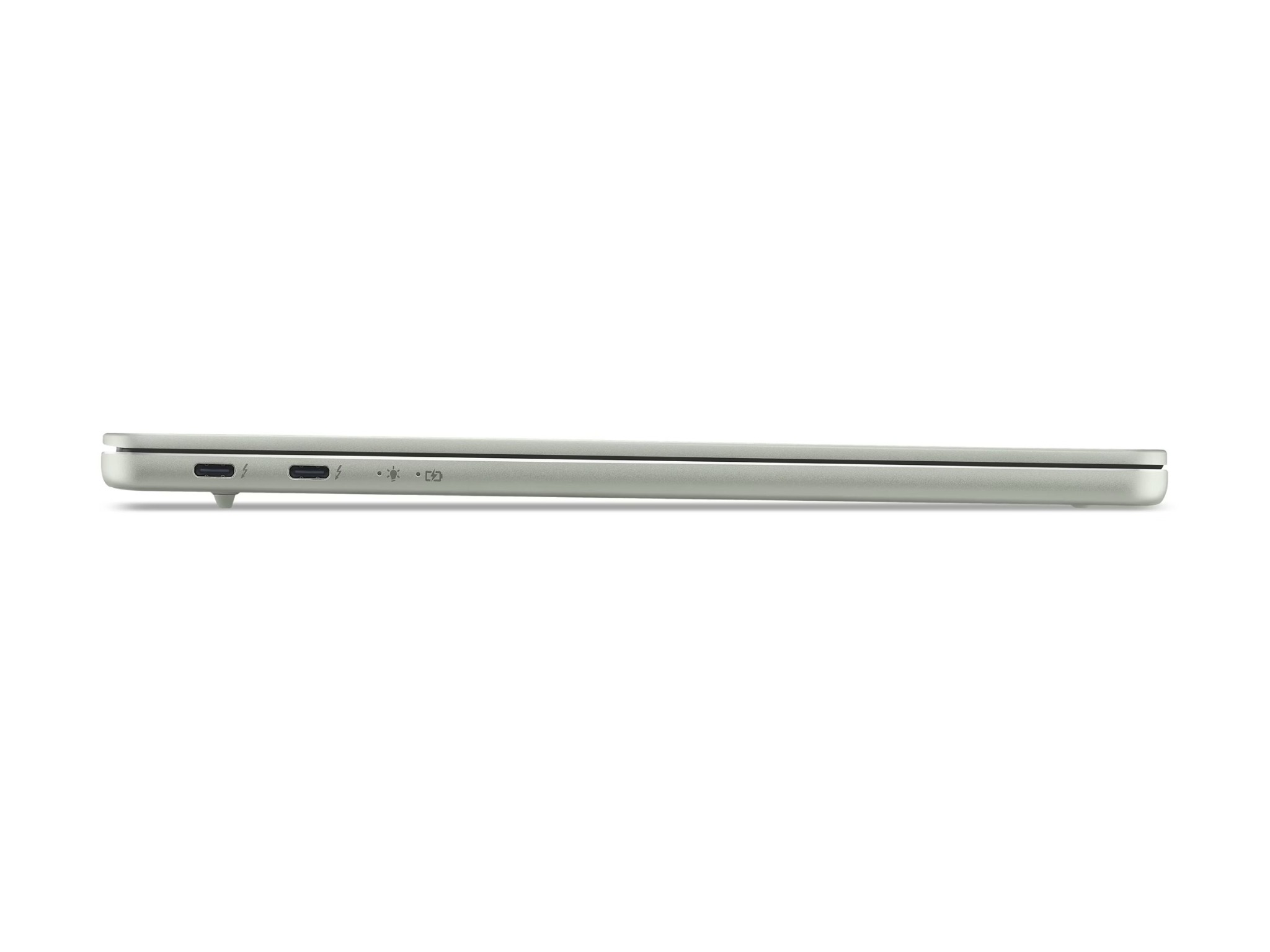 Acer Swift Air 14, bočni prikaz kućišta i USB-C priključaka