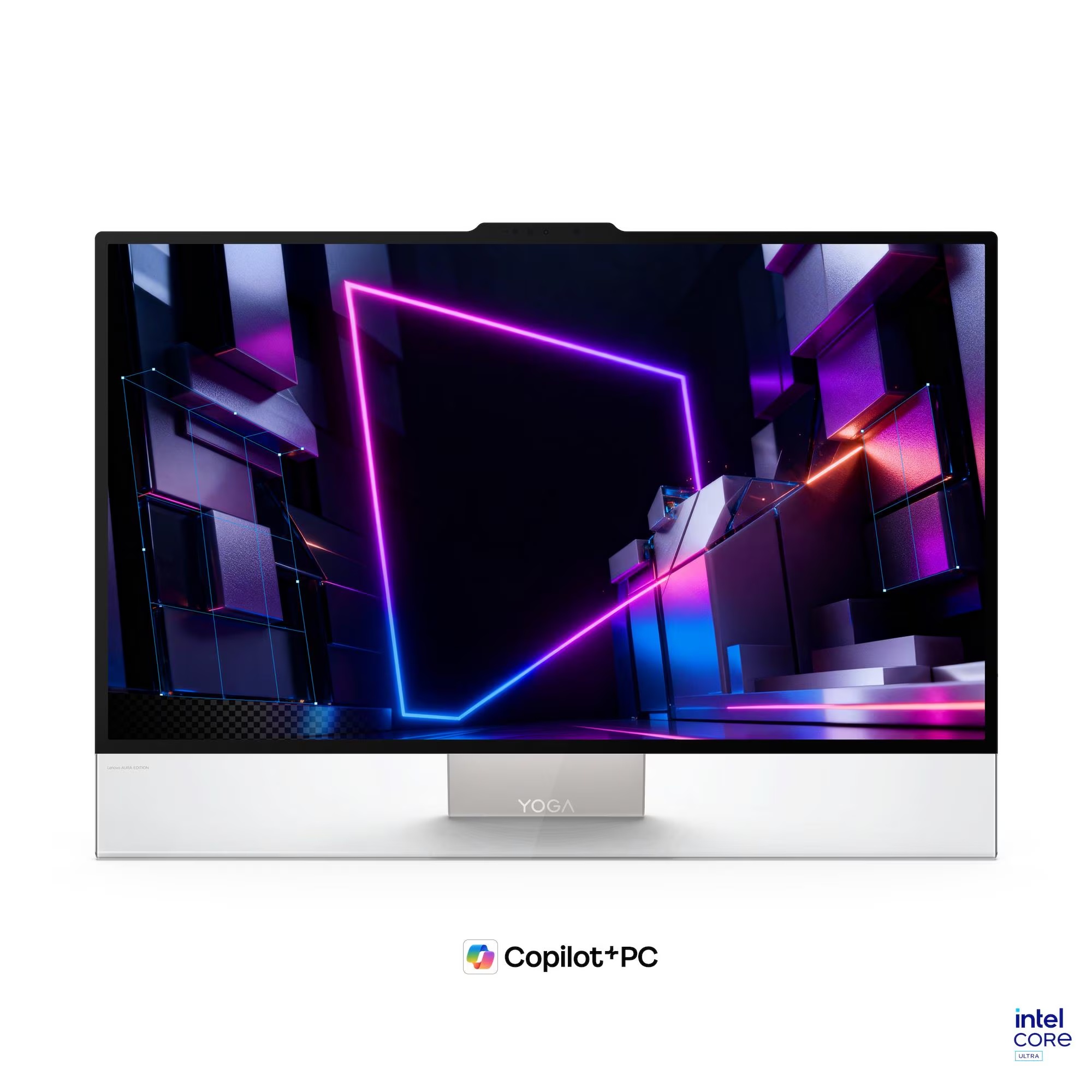 Lenovo Yoga AIO 32IPH11, prednji prikaz 31,5-inčnog OLED ekrana