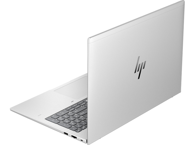 Stražnji i bočni pogled na srebrni HP EliteBook 6 G1i 16