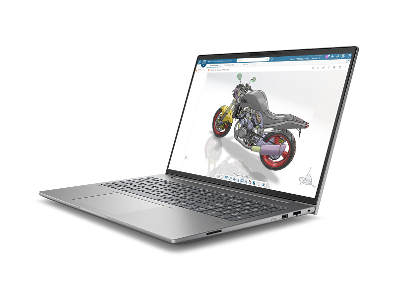 HP ZBook X G2i 16 prikazan iz drugog kuta