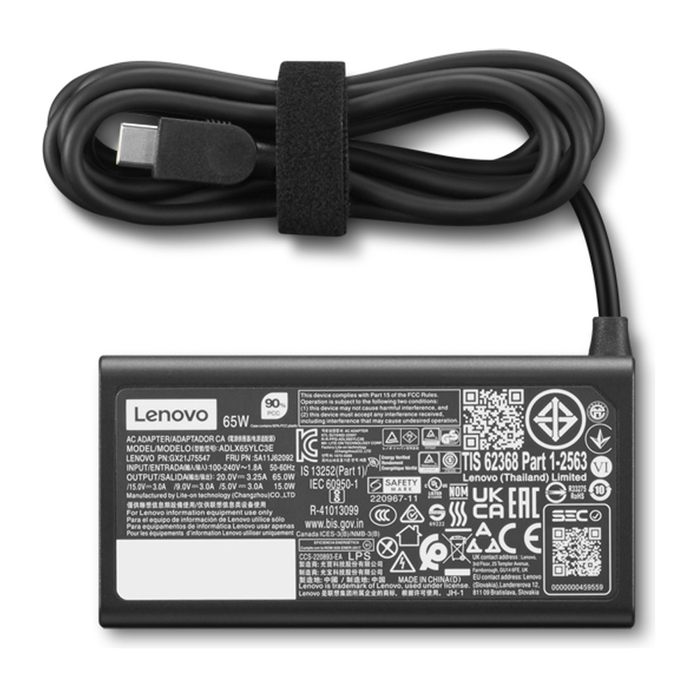 Lenovo 65W Standard USB-C AC adapter Gen 2