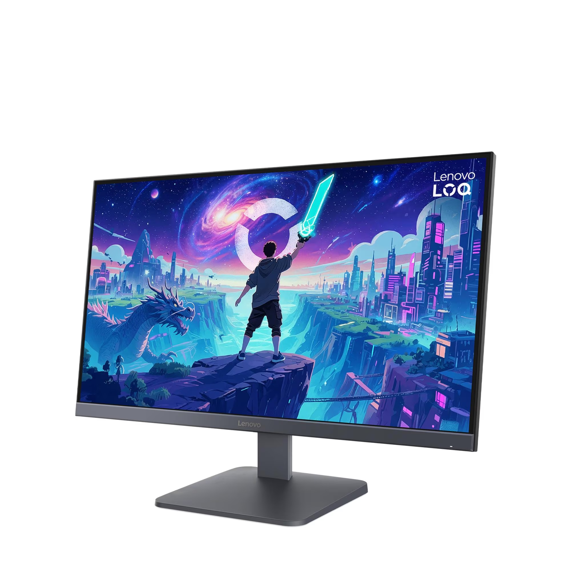 Lenovo LOQ 27-10, pogled iz prednjeg kuta