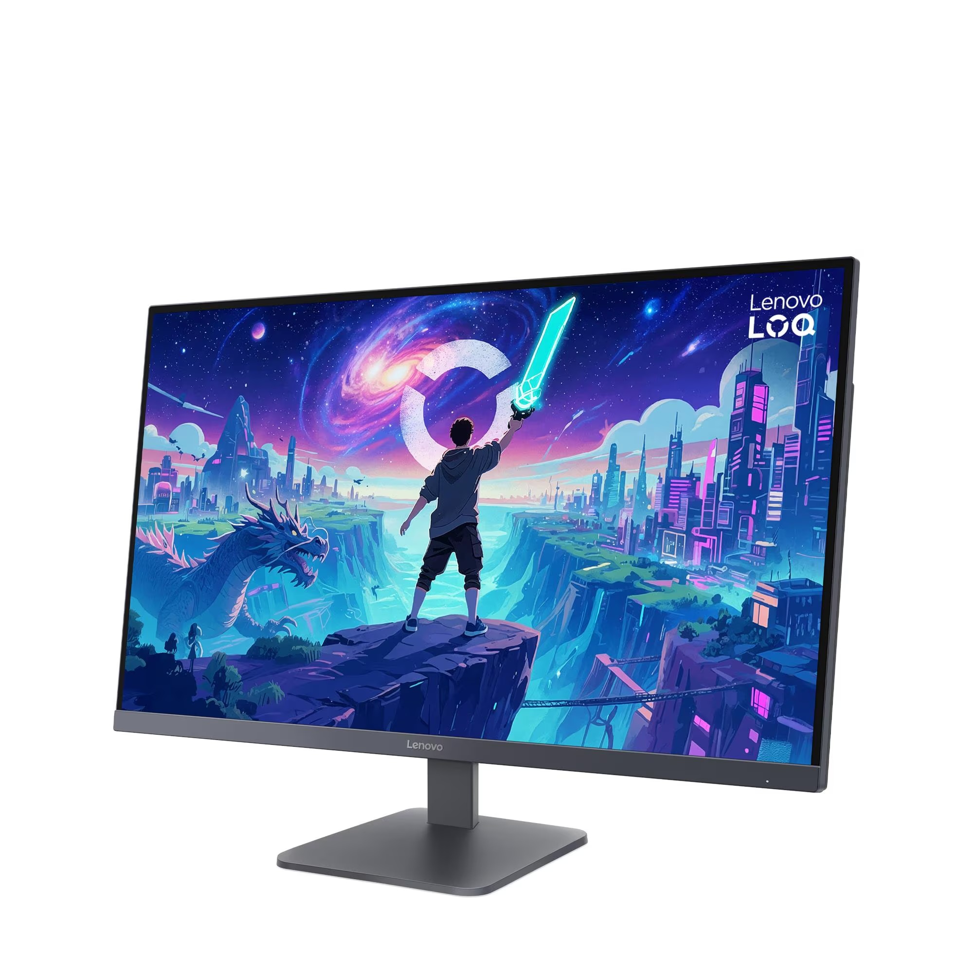 Lenovo LOQ 32Q-10, pogled iz prednjeg kuta