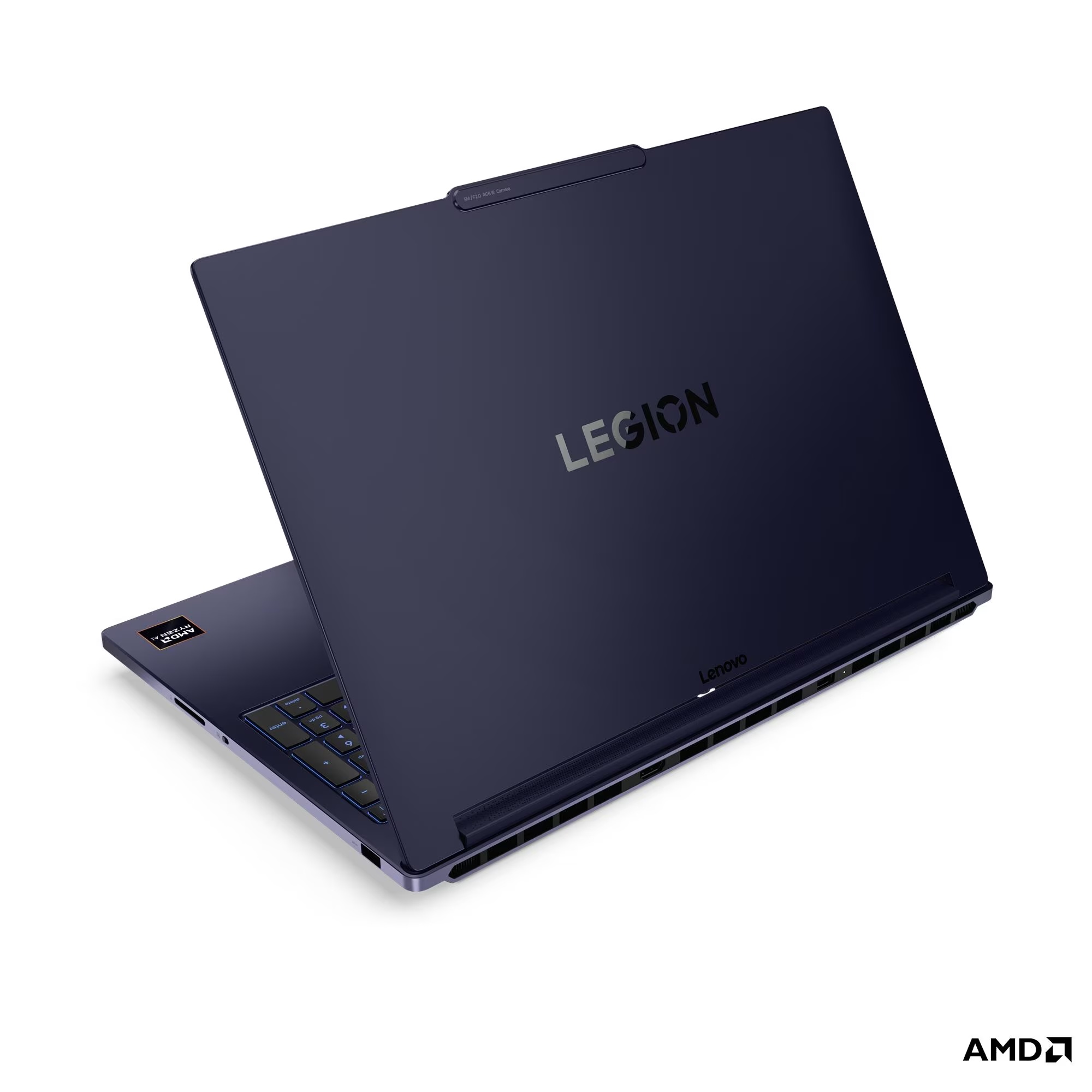 Lenovo Legion 7 16AGP11, stražnji prikaz aluminijskog kućišta