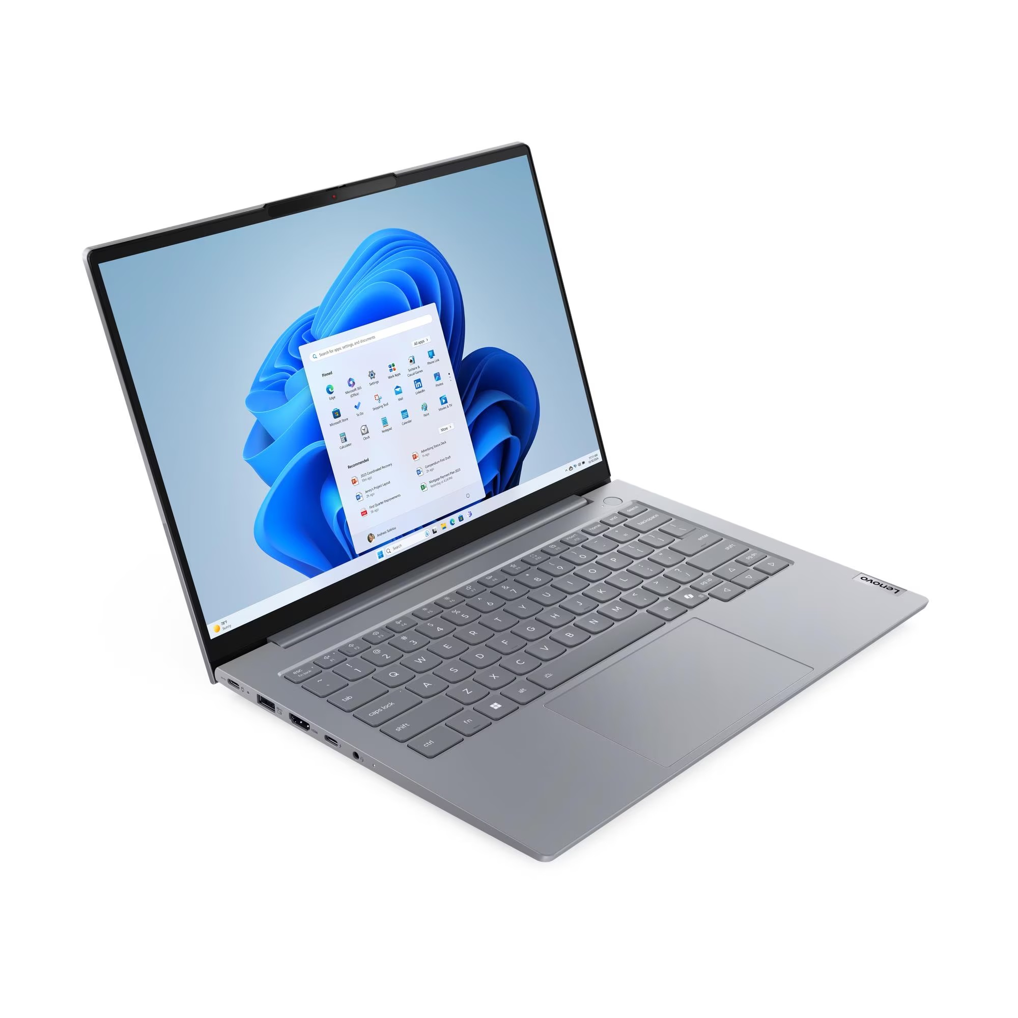 Lenovo ThinkBook 14 Gen 8 IAL iz prednjeg kuta