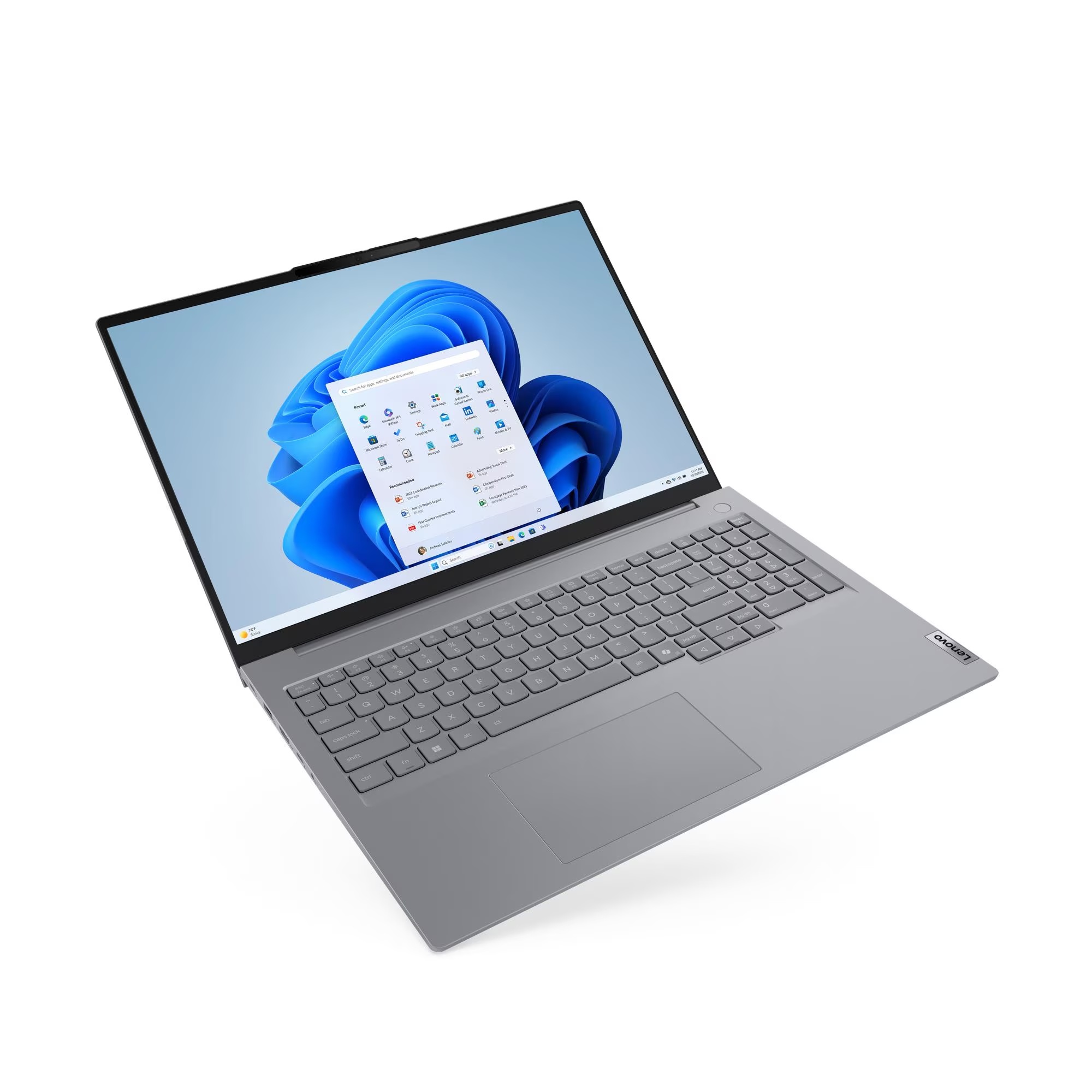 Lenovo ThinkBook 16 Gen 8 IAL u Arctic Grey boji