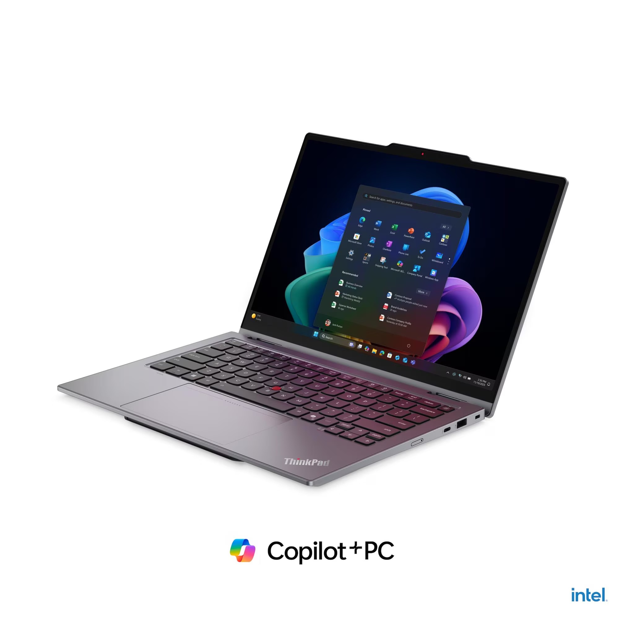 Lenovo ThinkPad X1 2-in-1 Gen 11 Aura Edition u sivoj boji