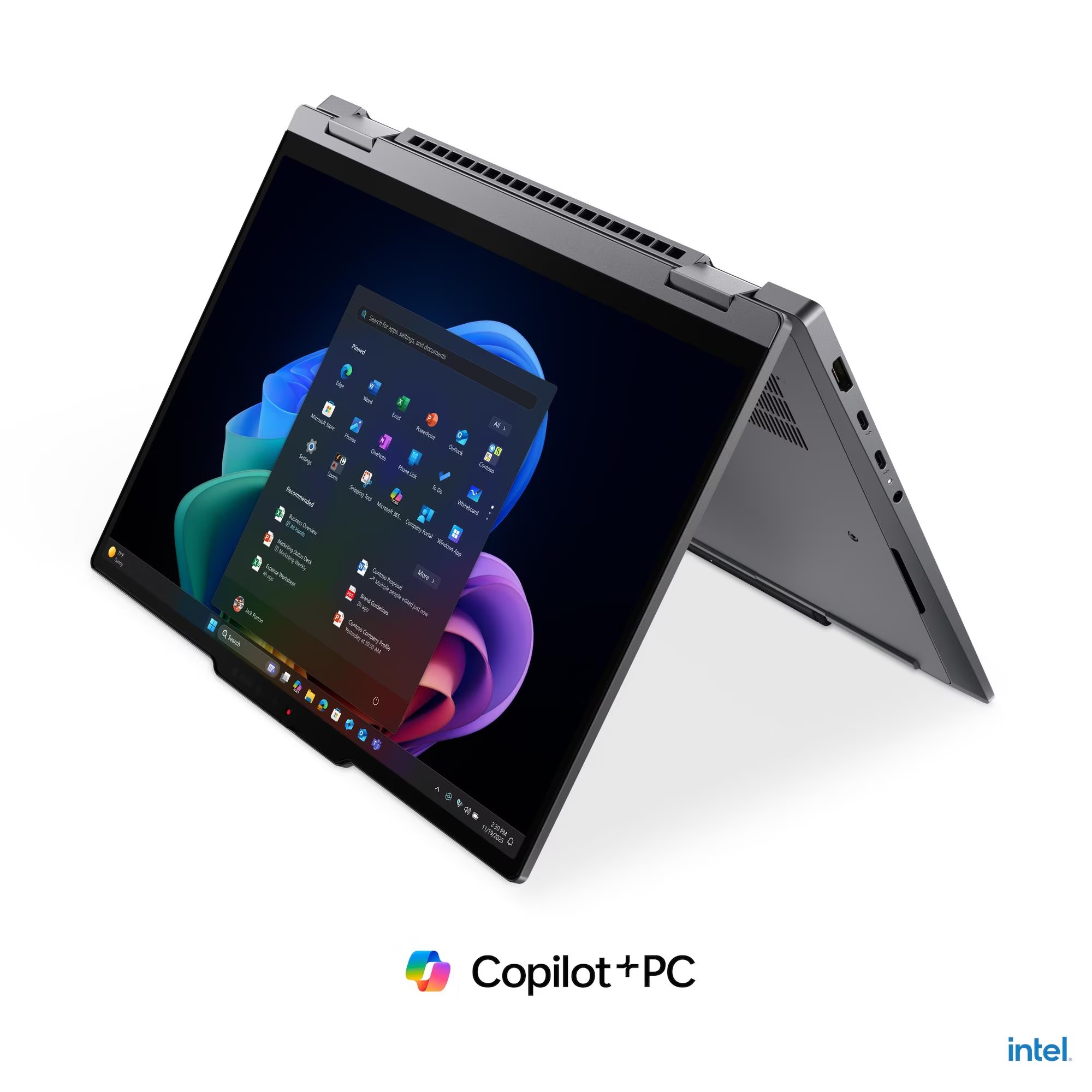 ThinkPad X1 2-in-1 u načinu rada za prezentaciju