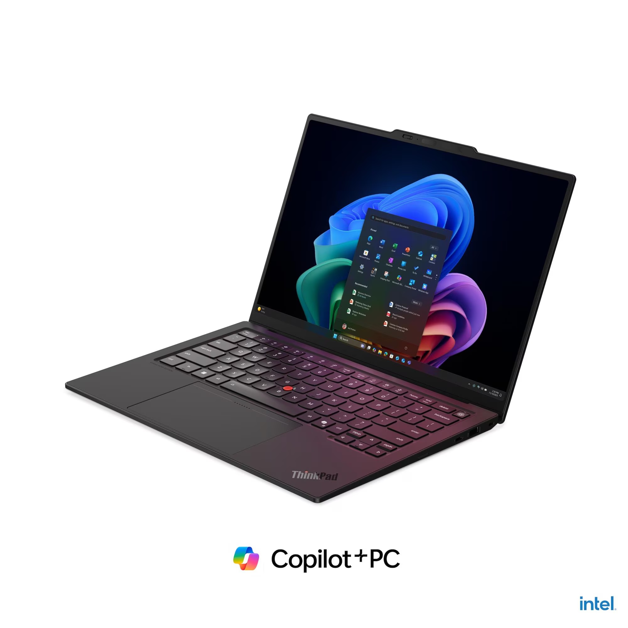 Lenovo ThinkPad X1 Carbon Gen 14 Aura Edition pogled iz drugog kuta