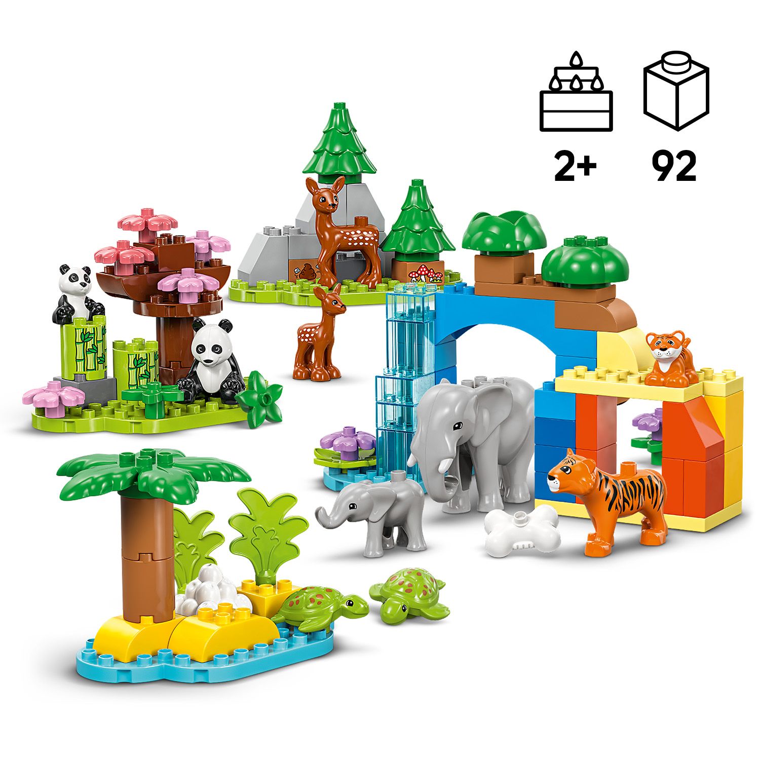 10 figura divljih životinja LEGO® DUPLO®