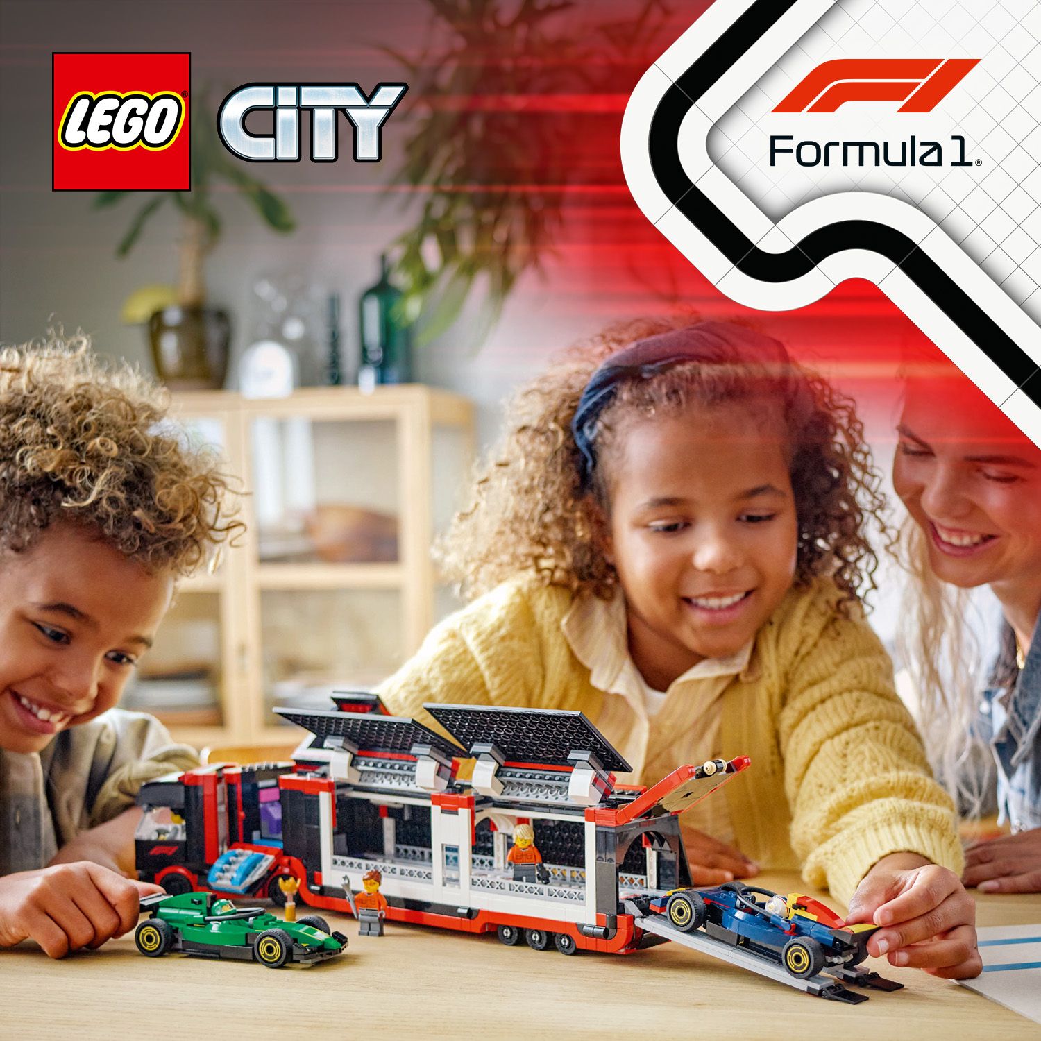 LEGO® model transportera auta za F1®