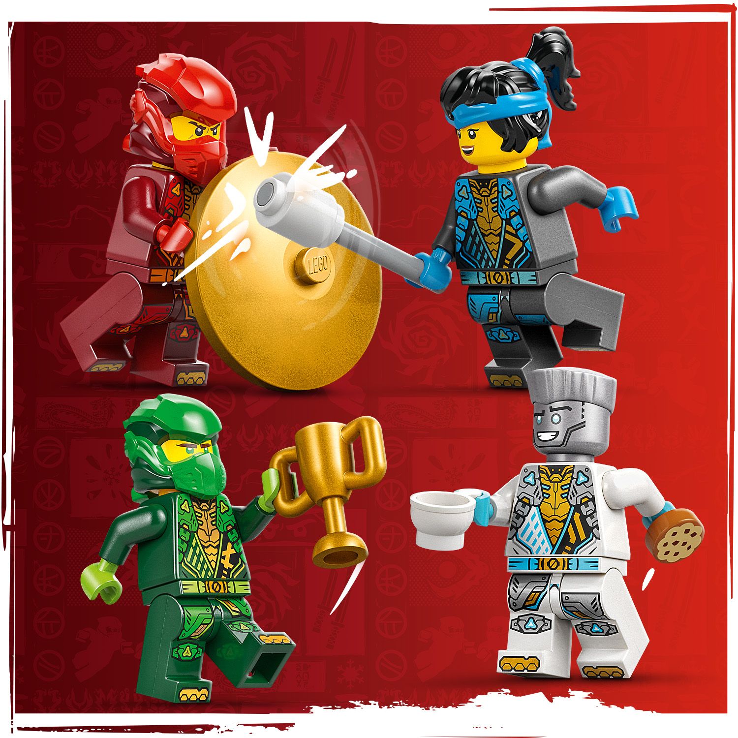 4 figurice NINJAGO®