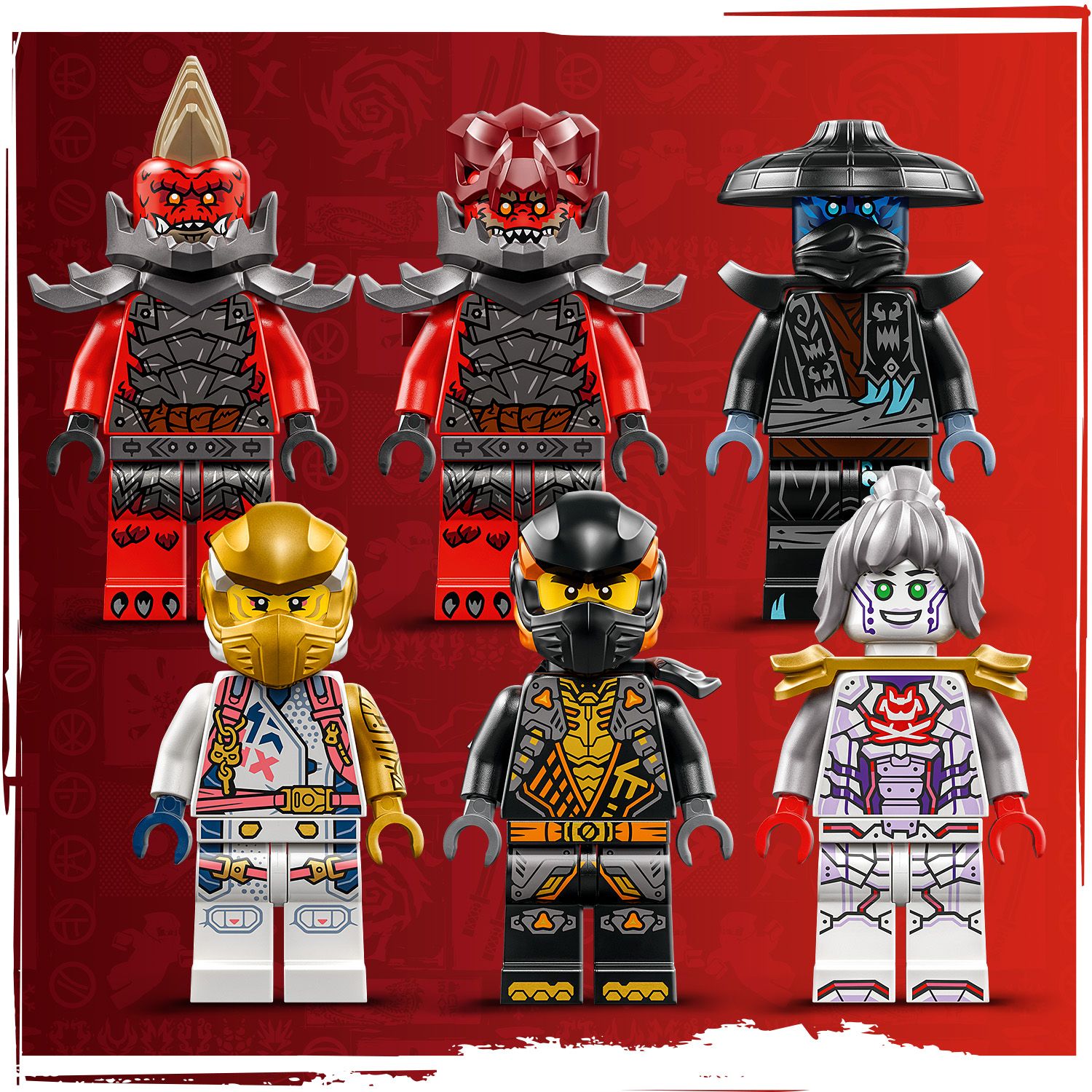 6 figurica iz serije NINJAGO®