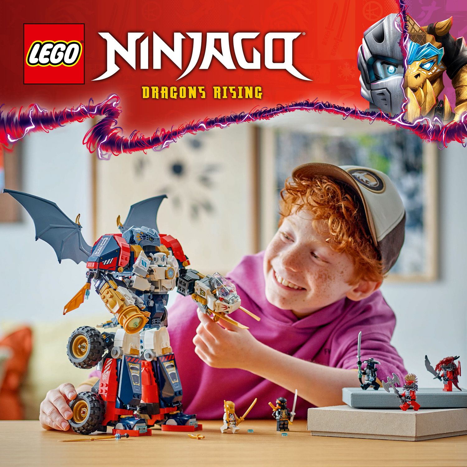 Komplet s robotom 4-u-1 iz serije LEGO® NINJAGO®