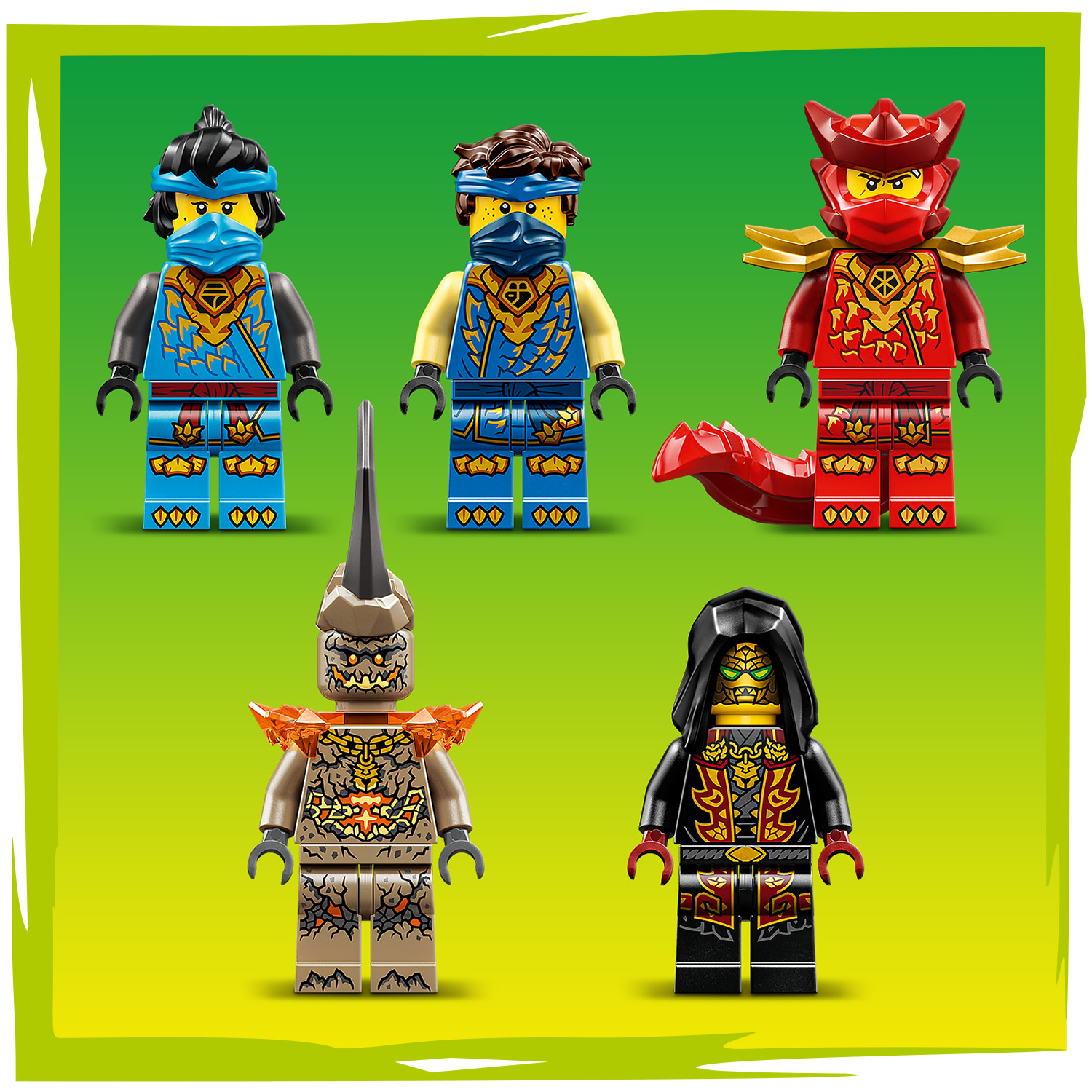 5 figurica iz serije NINJAGO®