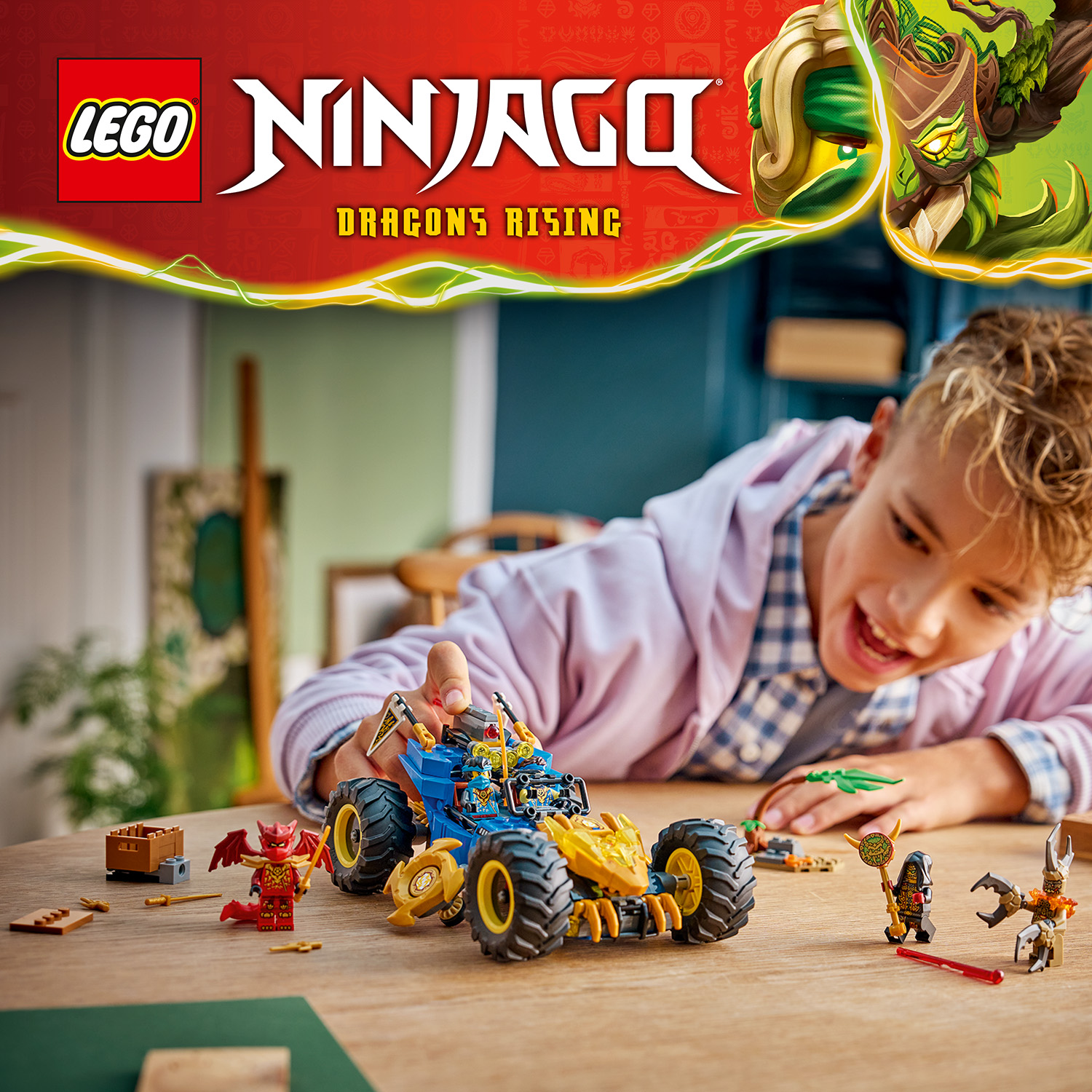 Komplet LEGO® NINJAGO® s autom ninje