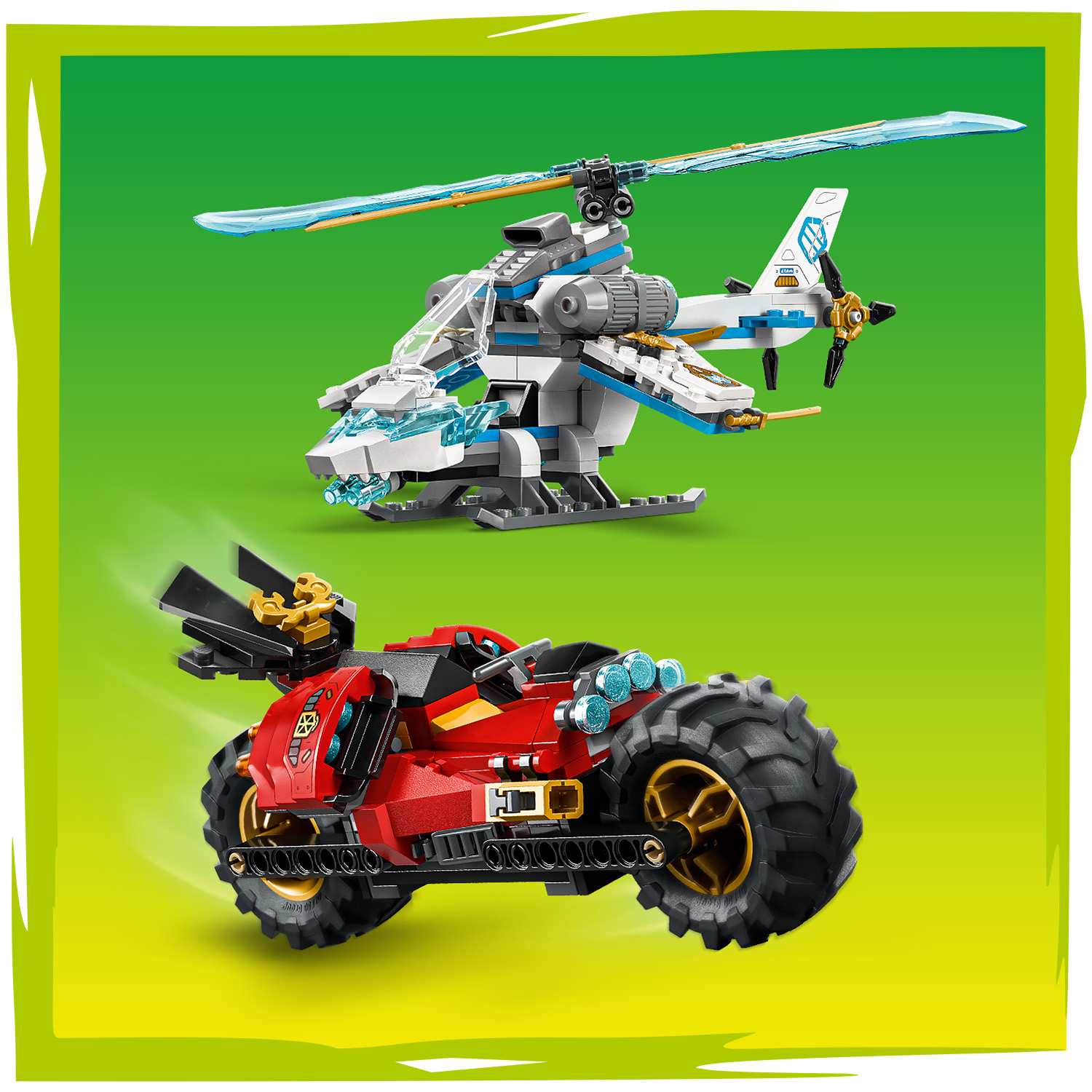 2 modela vozila ninja