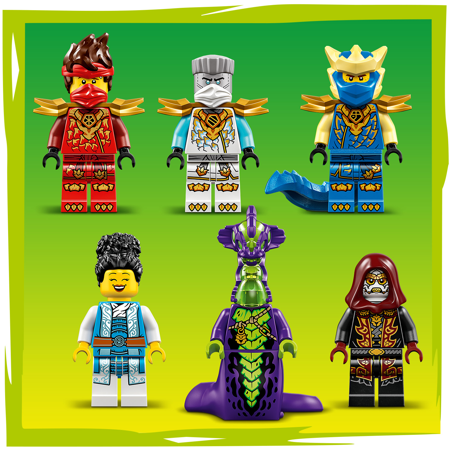 6 figurica iz serije NINJAGO®