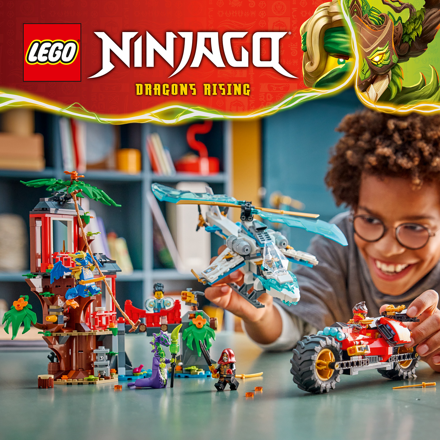 LEGO® NINJAGO® Vozila ninja u obrani kućice na drvetu