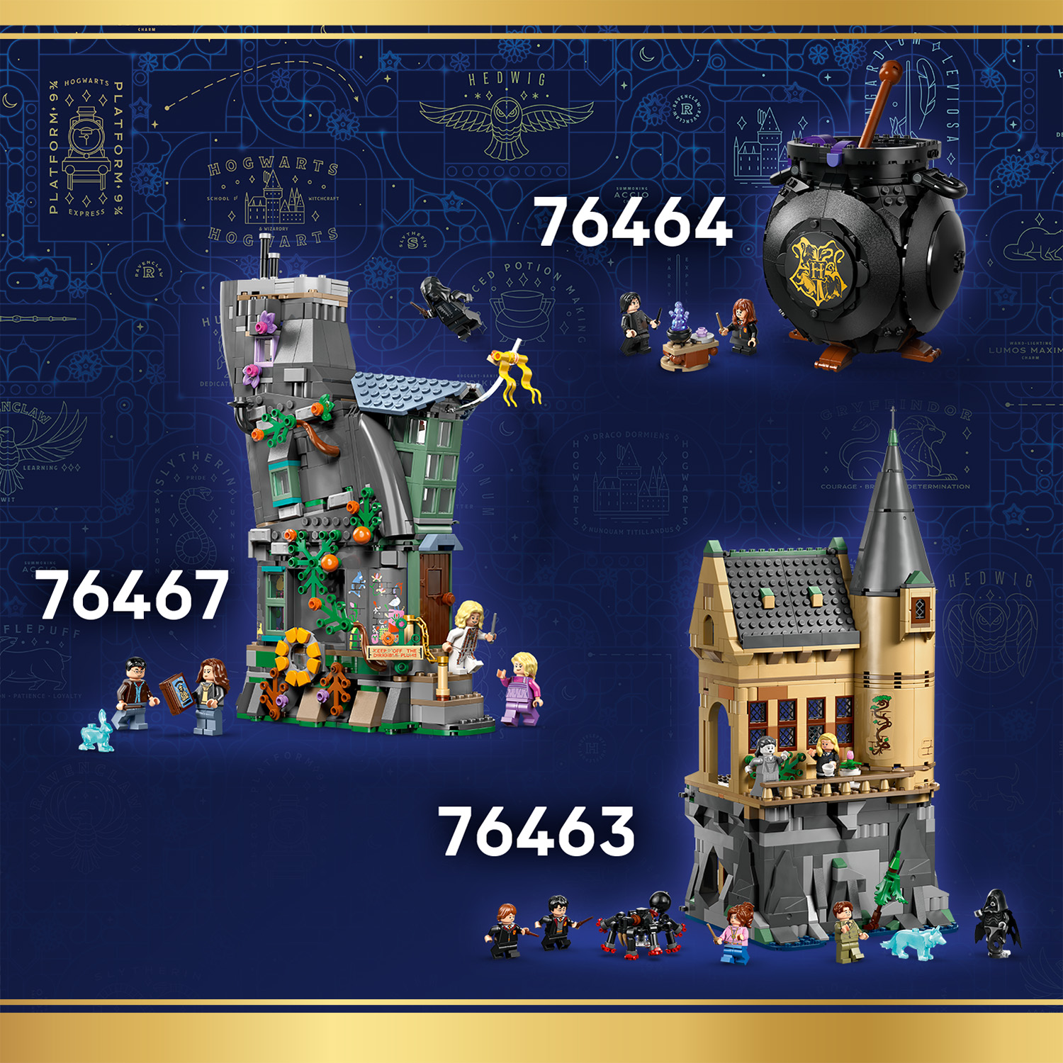Kolekcionarski zabavni darovi iz linije LEGO® Harry Potter™