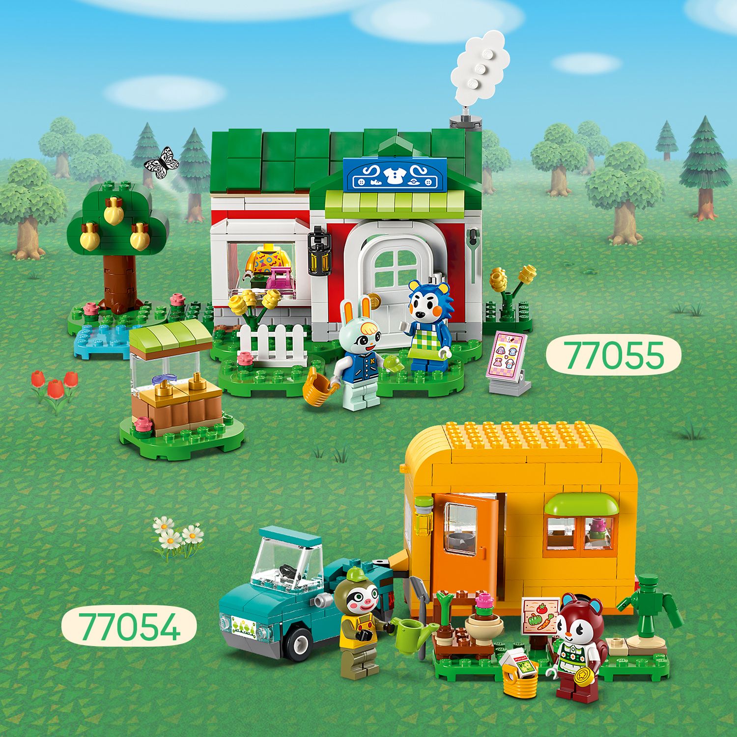 Proširite svijet LEGO® Animal Crossing™!