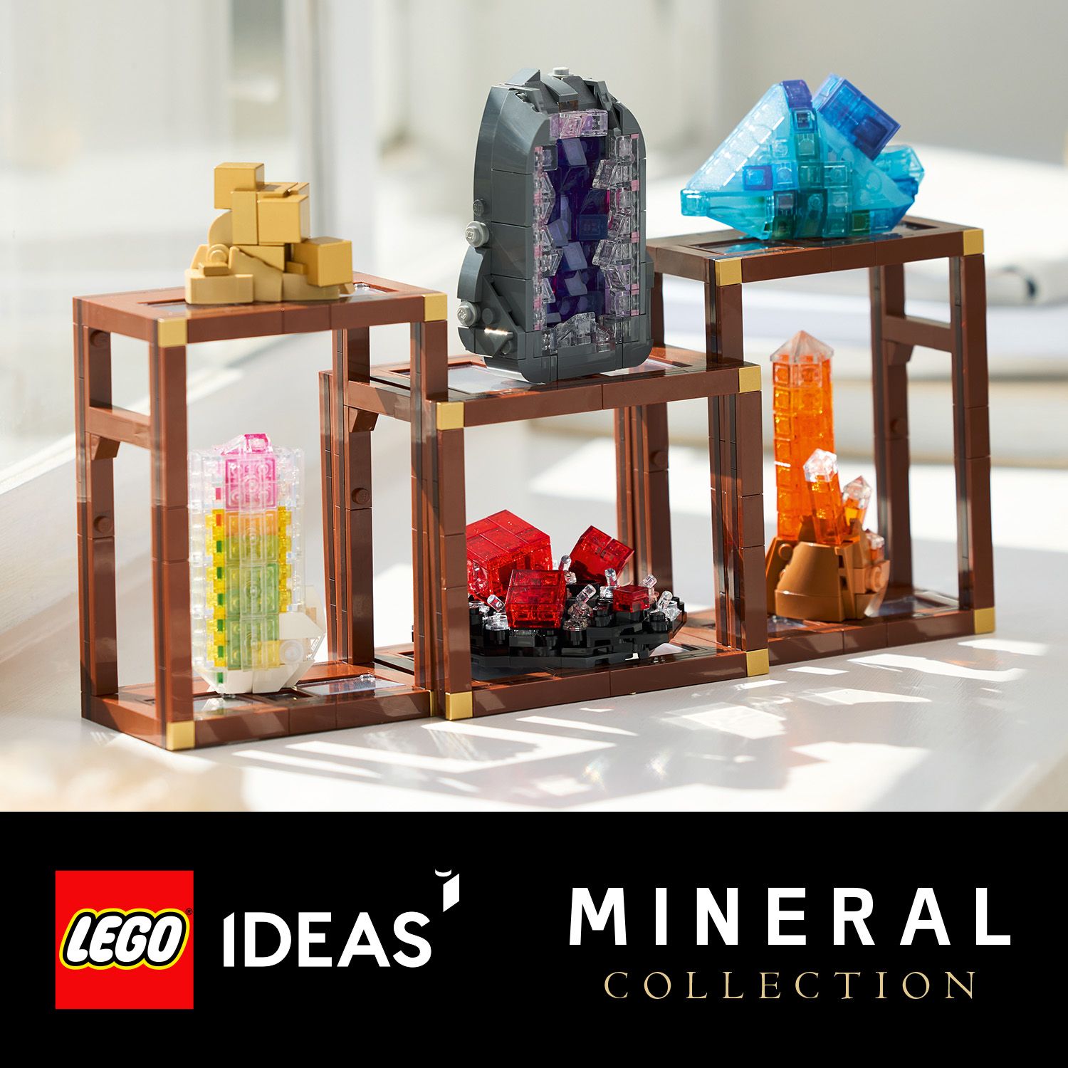 Dojmljivi LEGO® modeli prekrasnih minerala