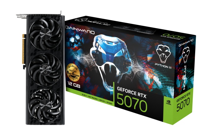 Gainward GeForce RTX 5070 Python III OC