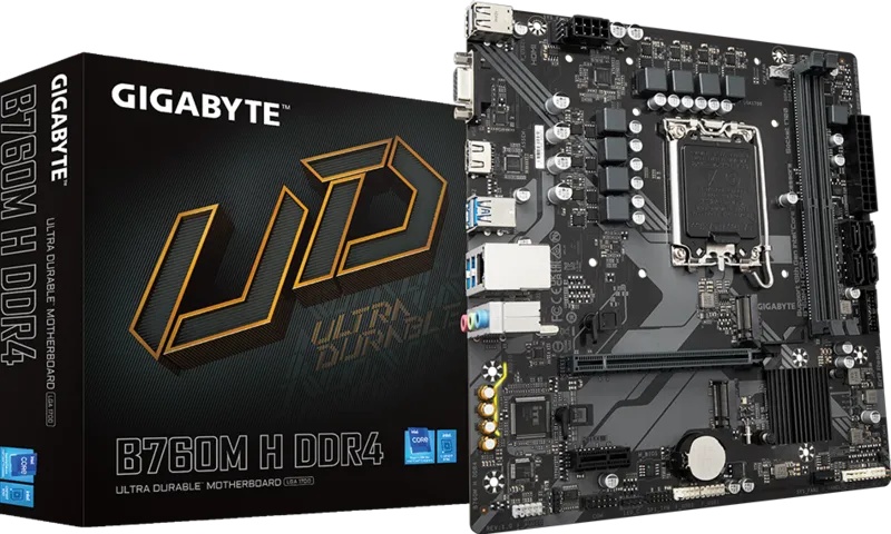 GIGABYTE B760M H DDR4
