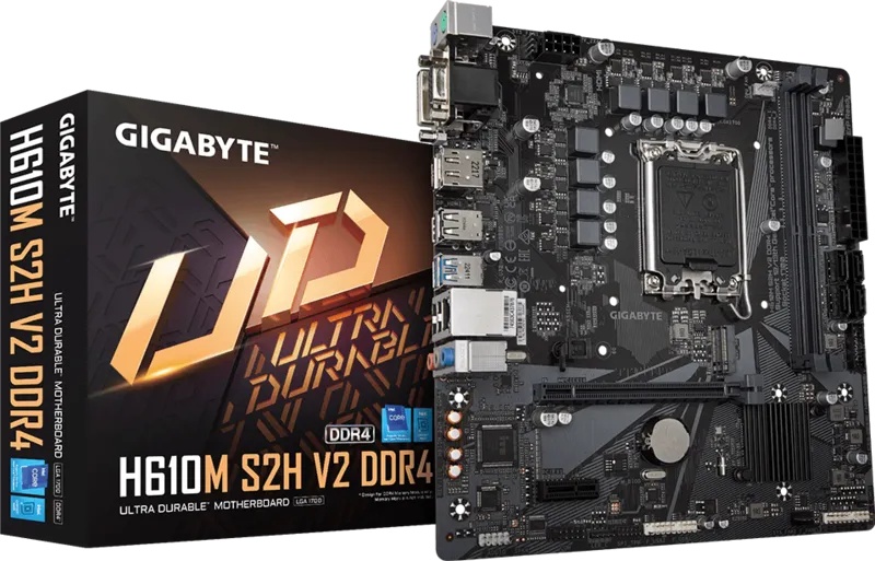 GIGABYTE H610M S2H DDR5