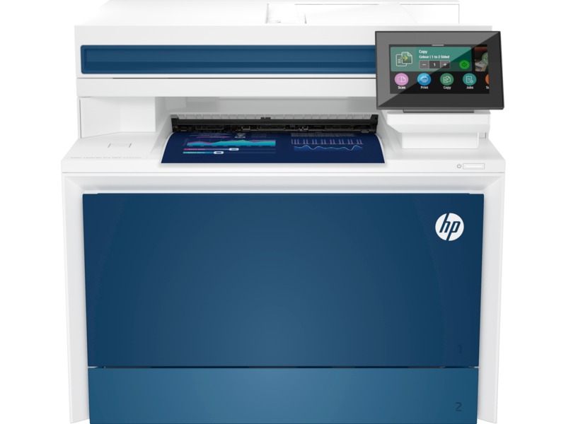 HP Color LaserJet Pro MFP 4302fdn (Exosphere), sprijeda s izlazom